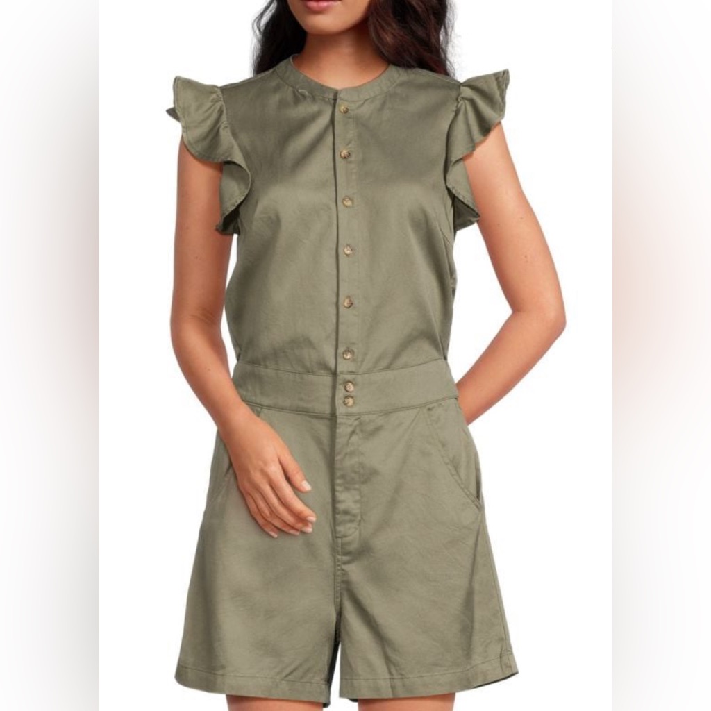 Flutter Sleeve Romper By Joes Jeans Medium